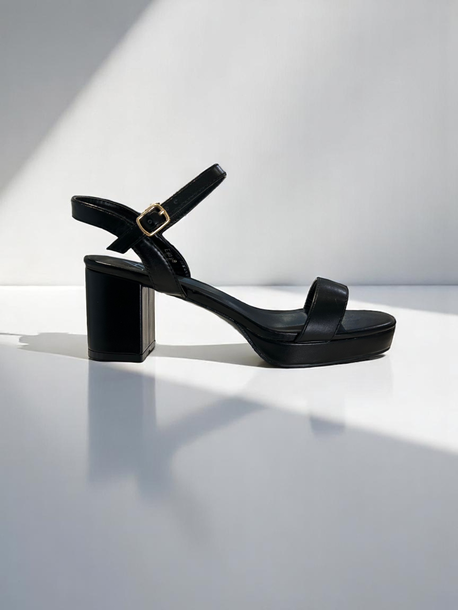 Stilla Italy Black Heels