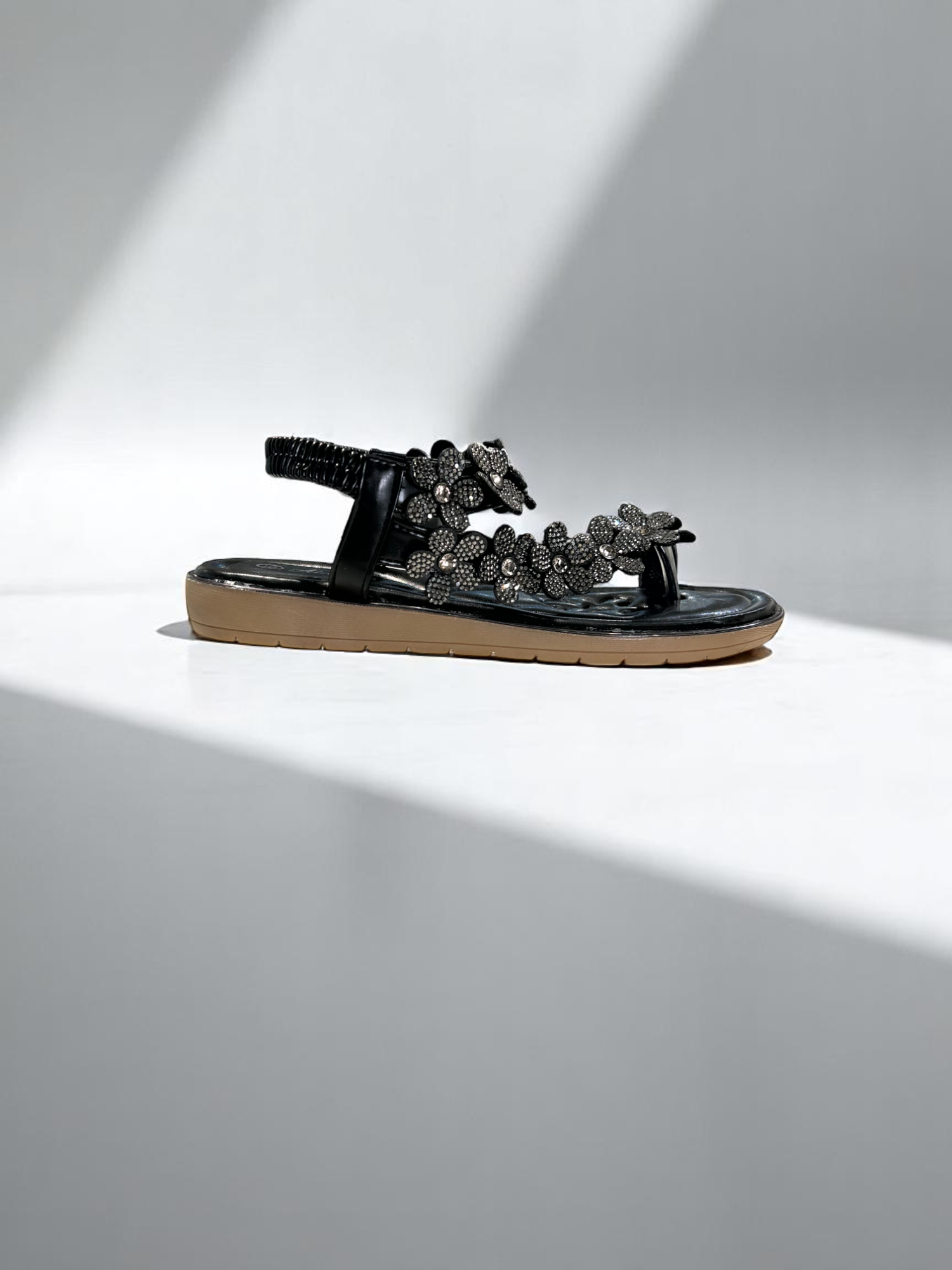 Atalina Black Sandals