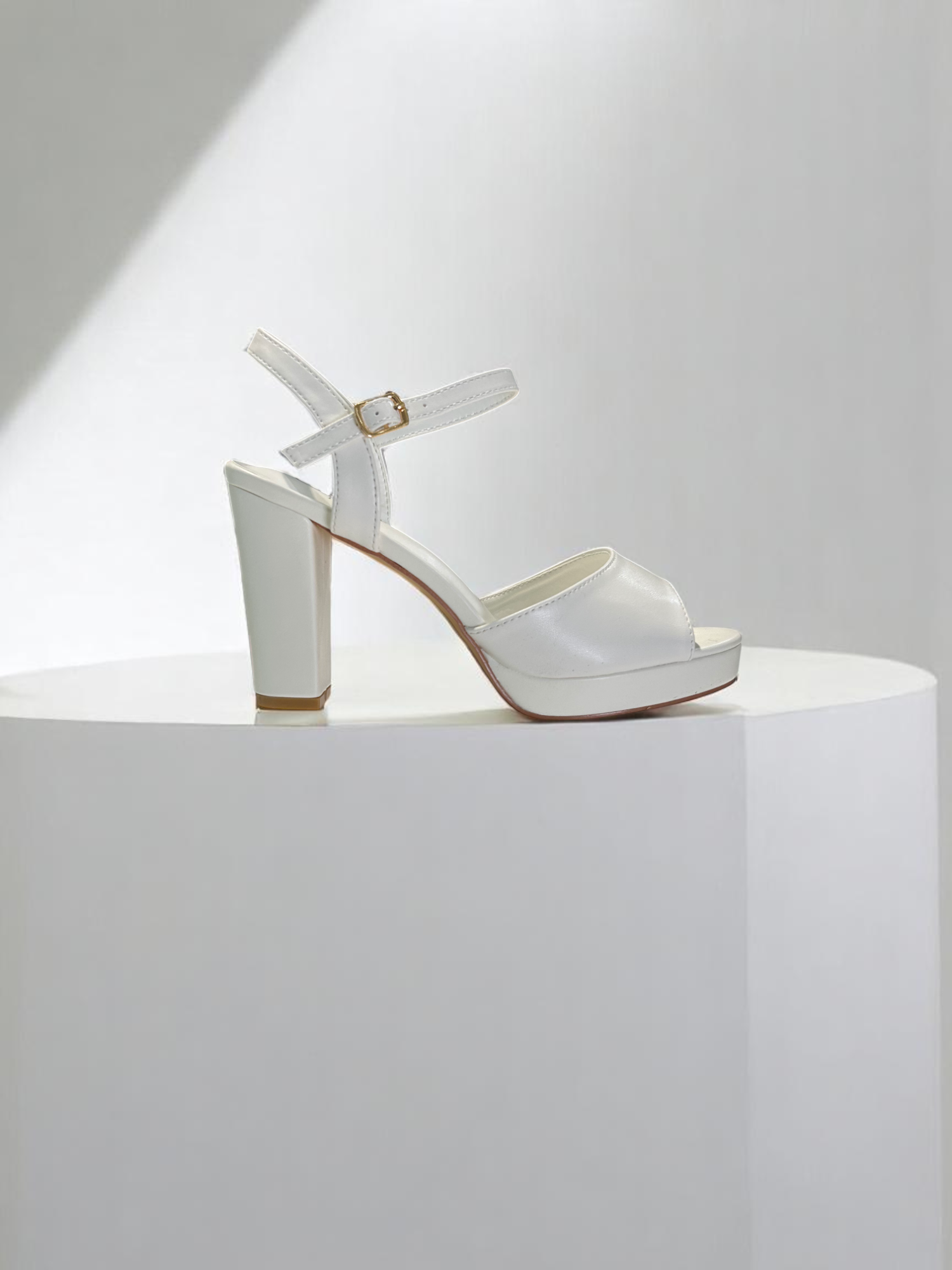 Stilla Italy White Heels