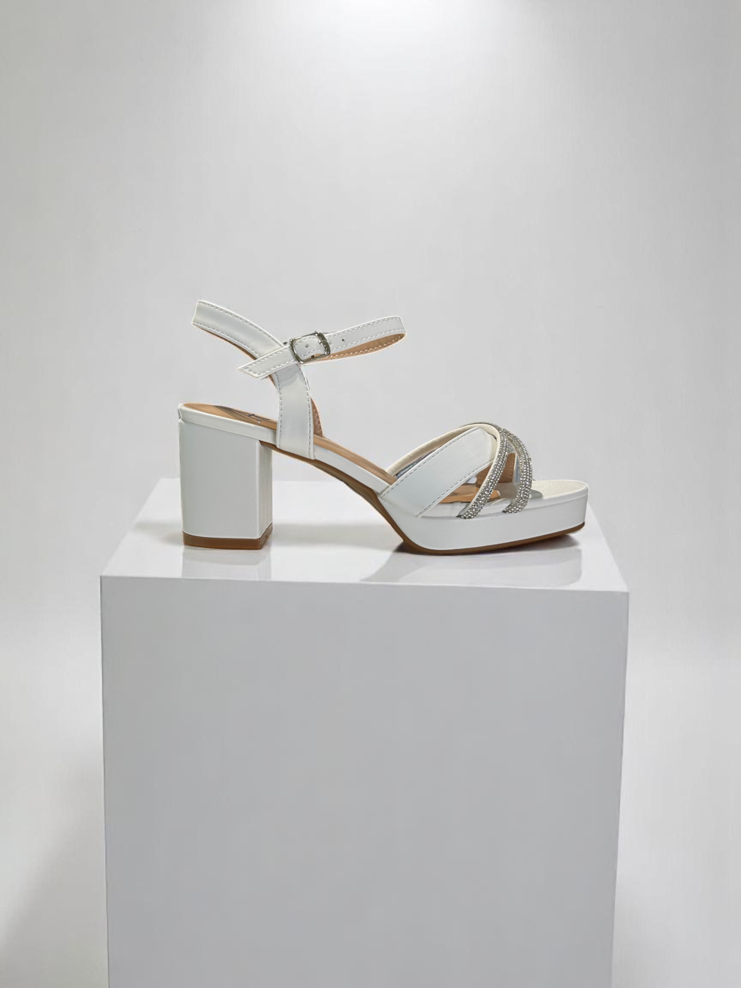 Stilla Italy White Heels