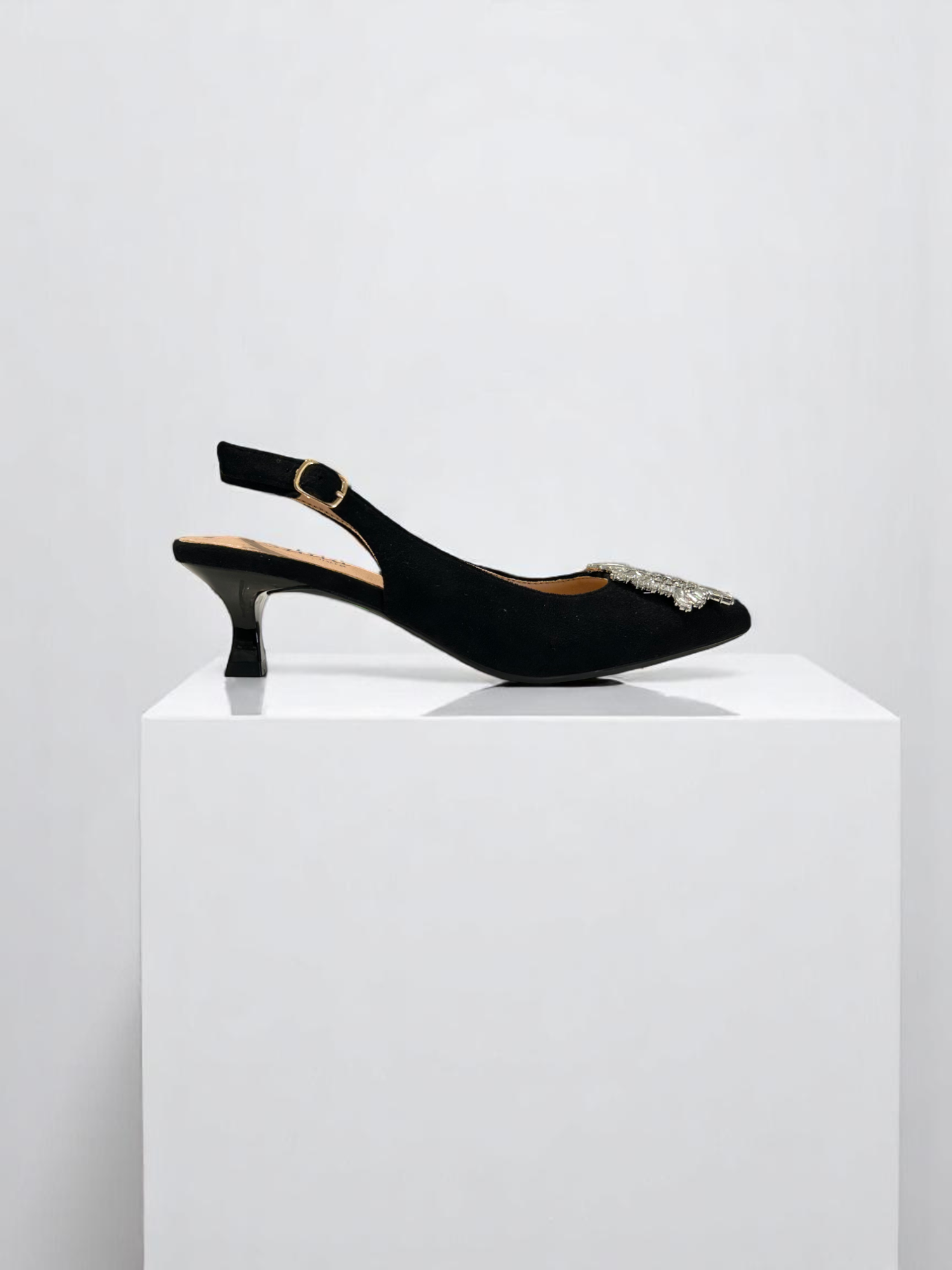 Stilla Italy Black Heels