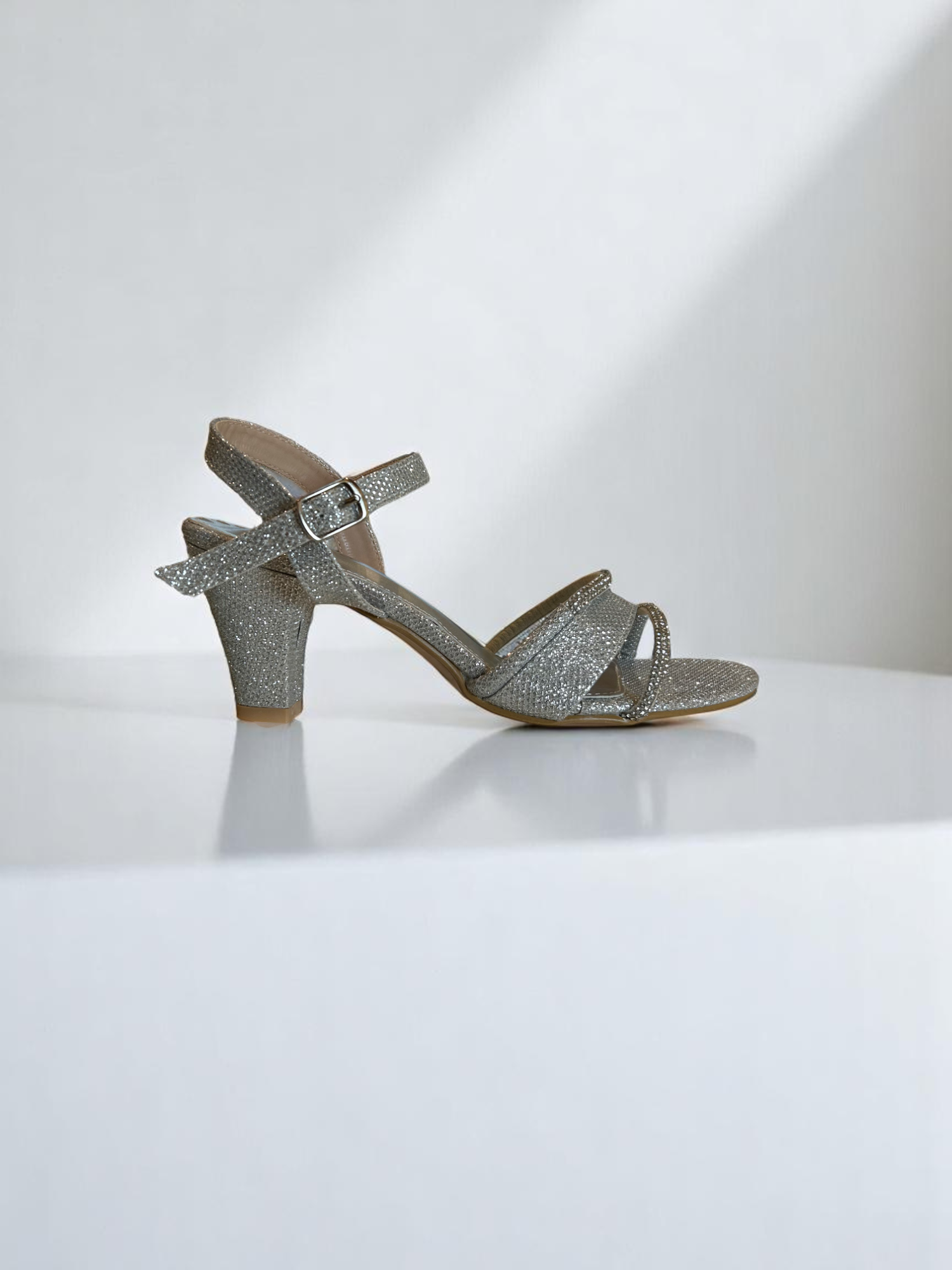 Stilla Italy Silver Heels