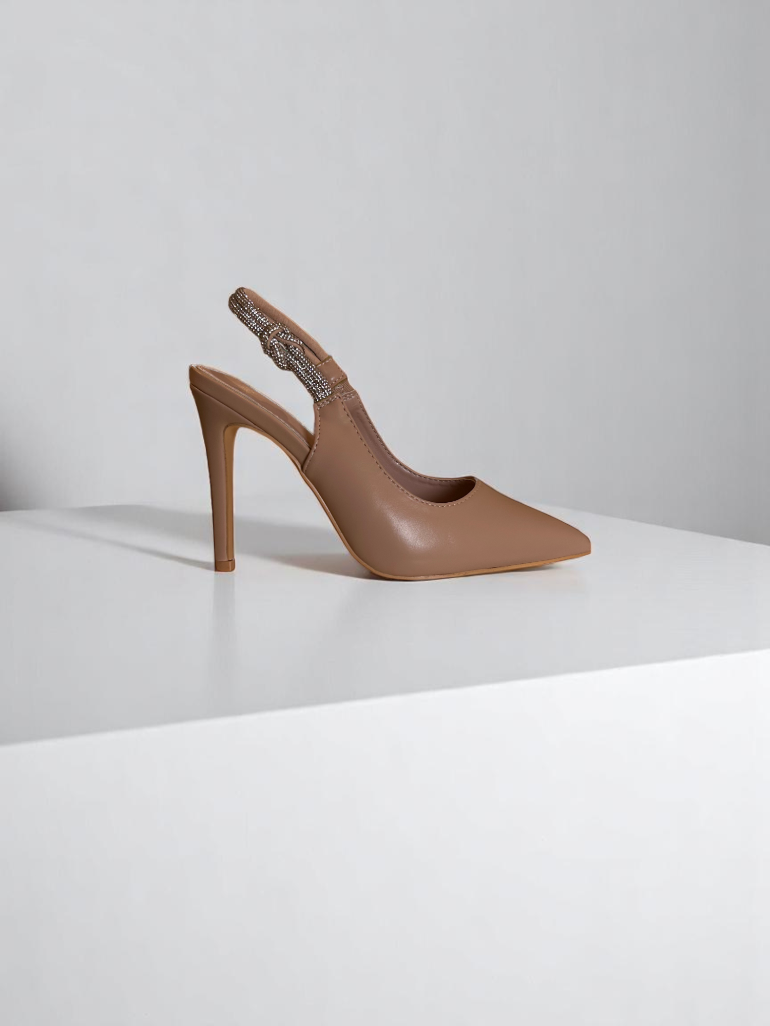 BERNESS Nude Heels