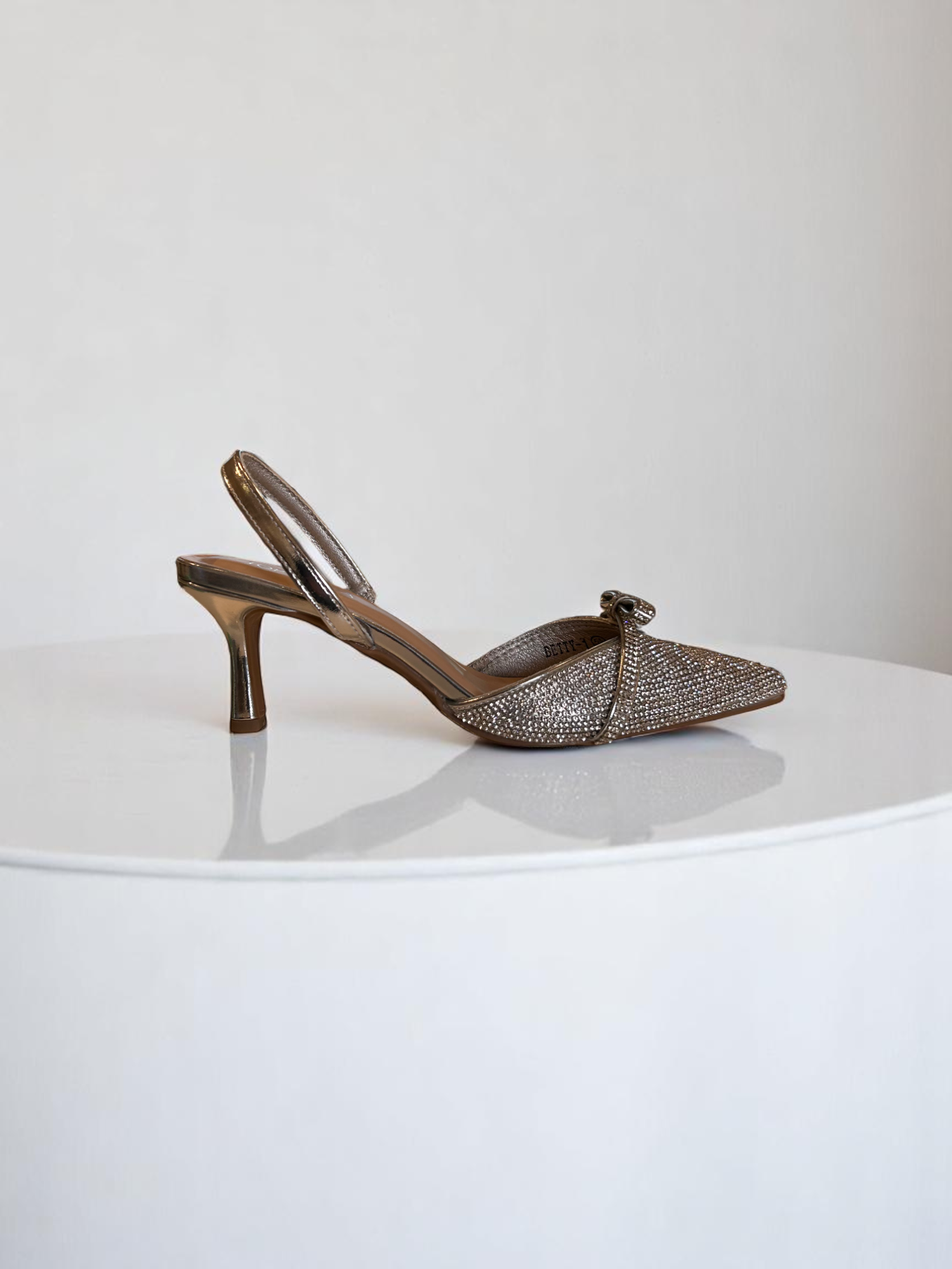 TOP MODA Silver Heels