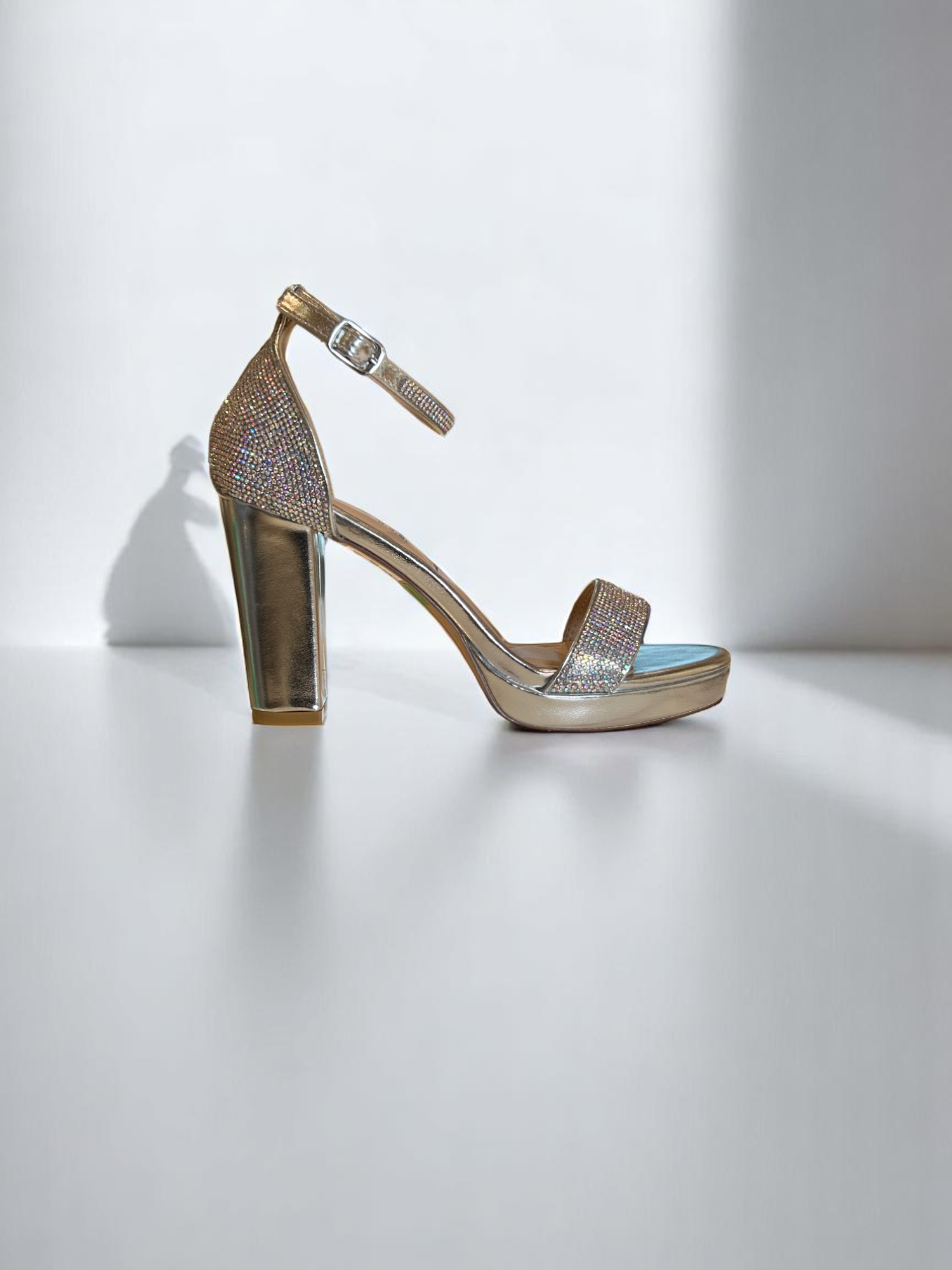 Cathy Din Gold Heels