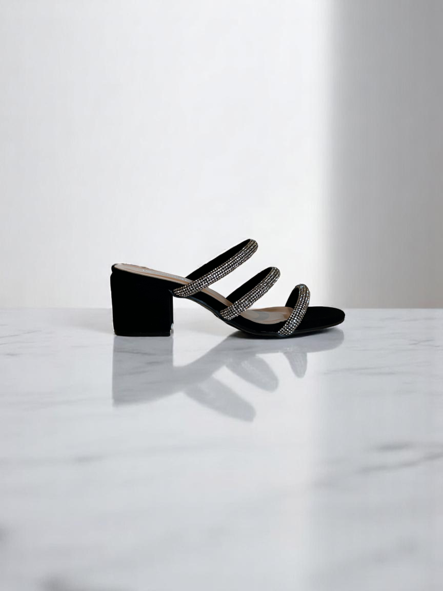 Delicacy Black Heels